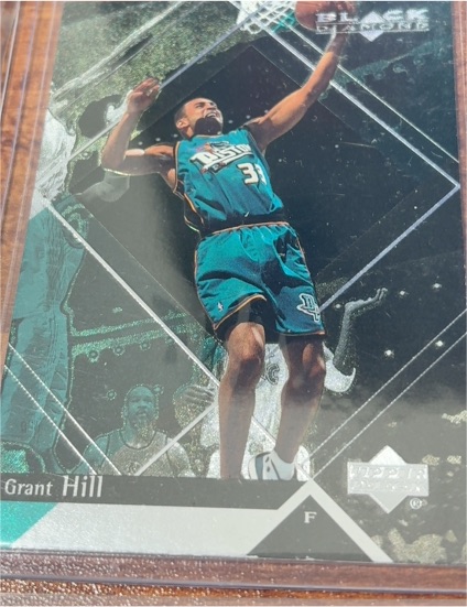 1999-00 Upper Deck Black Diamond #22 Grant Hill — front