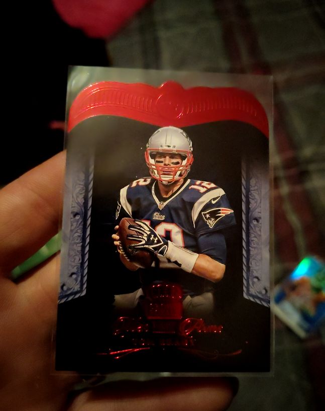 2015 Panini Crown Royale Men at Arms #MA3 Tom Brady — front