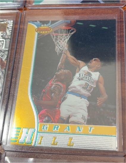 1996-97 Bowman's Best #10 Grant Hill — front