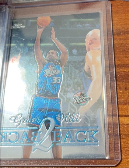 1998-99 Topps Chrome #B7 Grant Hill Back 2 Back — front