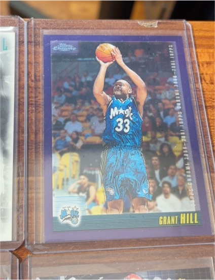 2000-01 Topps Chrome #94 Grant Hill — front