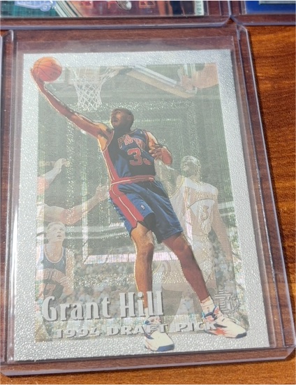 1994-95 Topps Embossed #103 Grant Hill — front
