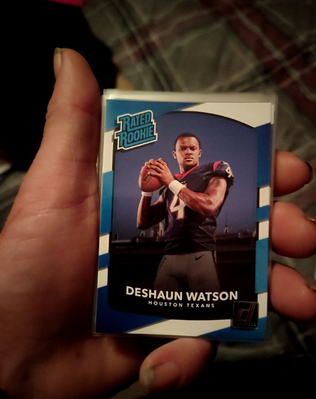 2017 Panini Donruss #345 Deshaun Watson — front