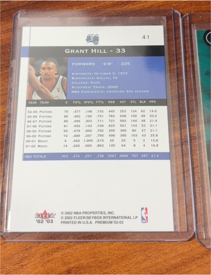 2002-03 Fleer Focus #41 Grant Hill — front