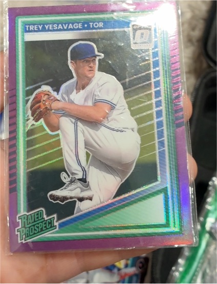 2025 Donruss Optic #163 Trey Yesavage — front