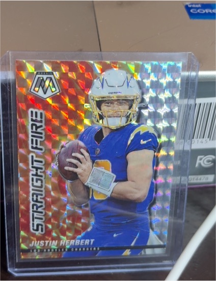 2021 Panini Mosaic #SF10 Justin Herbert — front