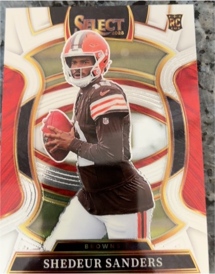 2025 Panini Select #54 Shedeur Sanders — front