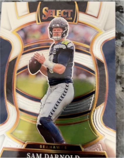 2025 Panini Select #13 Sam Darnold — front