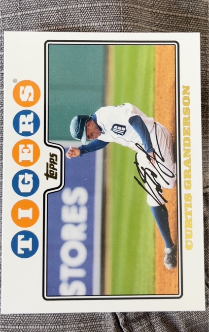 2008 Topps #330 Curtis Granderson — front