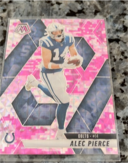 2025 Panini Mosaic #76 Alec Pierce — front