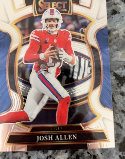 2025 Panini Select #86 Josh Allen — front