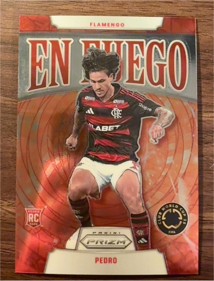 2025 Panini Prizm FIFA Club World Cup #14 Pedro En Fuego — front