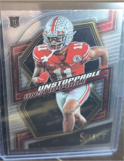 2023 Panini Select Draft Picks #UN-9 Jaxon Smith-Njigba — front