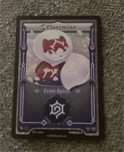 2024 Elestrals Moonrise Flurrmine MR1-007 — front