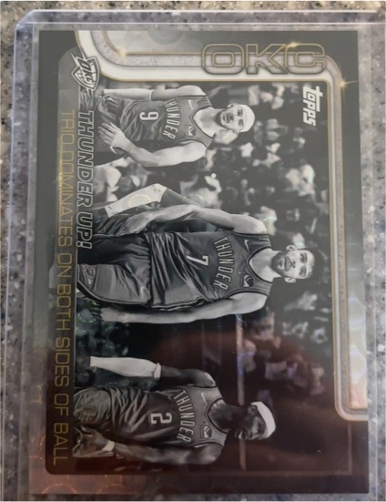 2025-26 Topps Basketball #288 Thunder Up! OKC Thunder — front