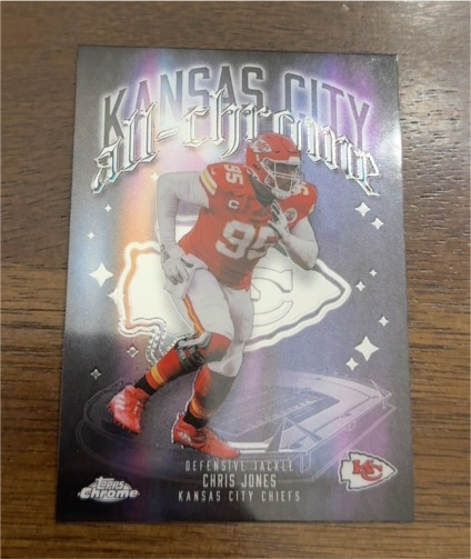 2025 Topps Chrome All-Chrome #ACT-17 Chris Jones — front