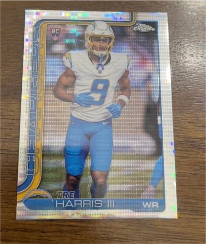 2025 Topps Chrome #338 Tre Harris III — front