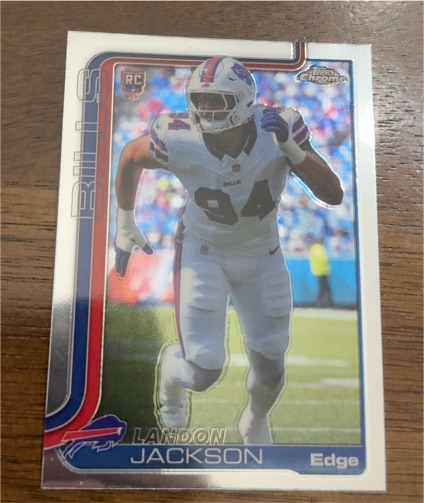 2025 Topps Chrome #358 Landon Jackson — front