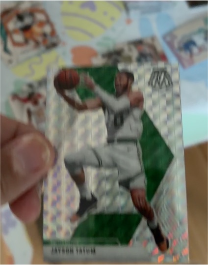 2023-24 Panini Mosaic #3 Jayson Tatum — front