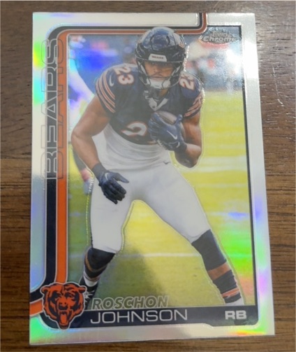 2025 Topps Chrome #55 Roschon Johnson — front