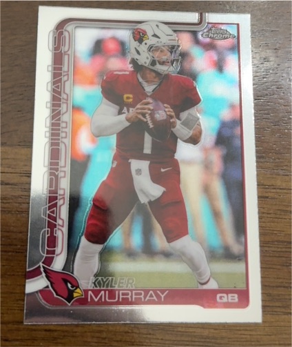 2025 Topps Chrome #5 Kyler Murray — front
