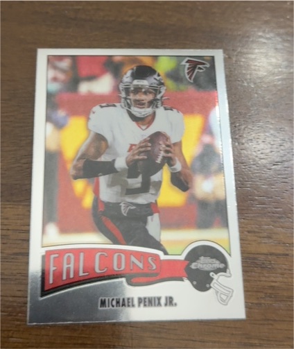 2025 Topps Chrome #1975-2 Michael Penix Jr. — front