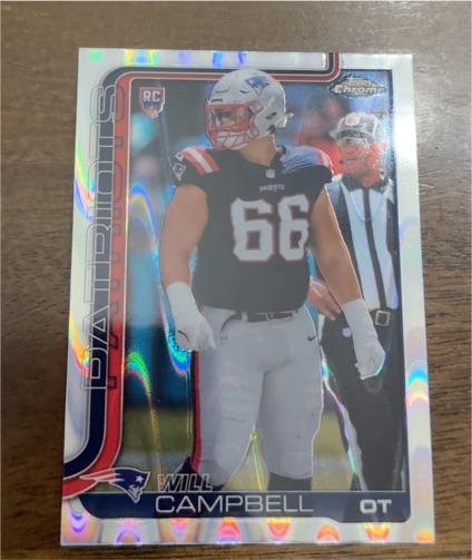 2025 Topps Chrome #379 Will Campbell — front
