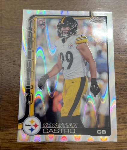 2025 Topps Chrome #370 Sebastian Castro — front