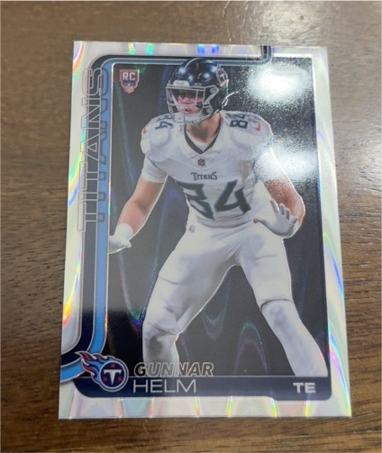 2025 Topps Chrome #305 Gunnar Helm — front