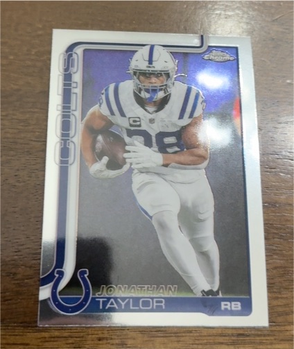 2025 Topps Chrome #130 Jonathan Taylor — front