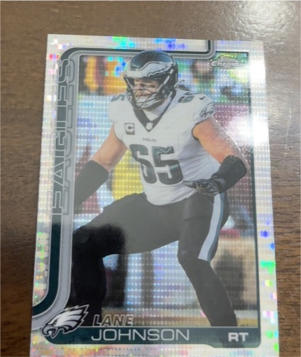 2025 Topps Chrome #246 Lane Johnson — front