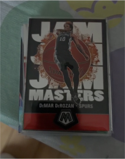 2019-20 Panini Mosaic #9 DeMar DeRozan Jam Masters — front
