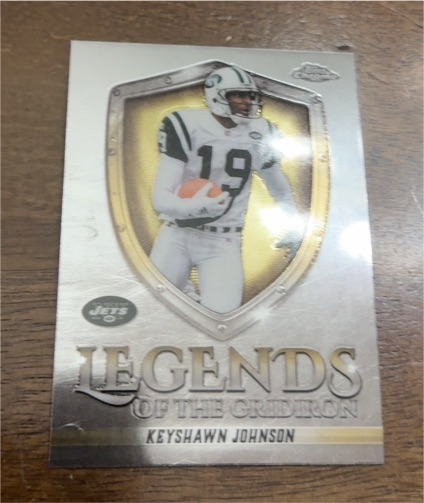 2025 Topps Chrome #LOG-23 Keyshawn Johnson Legends of the Gridiron — front