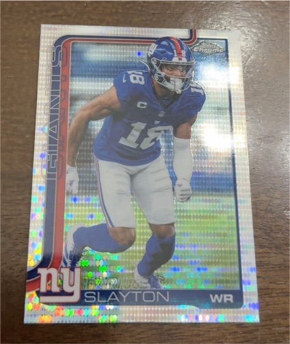 2025 Topps Chrome #226 Darius Slayton — front