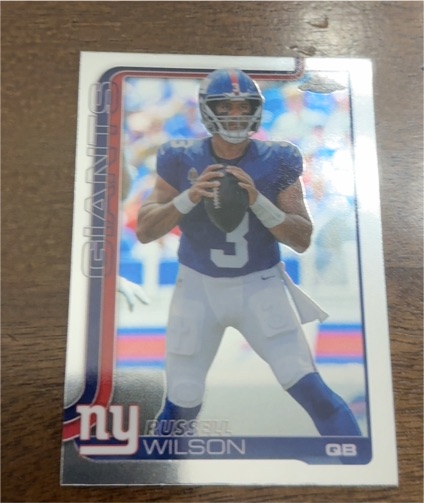 2025 Topps Chrome #229 Russell Wilson — front