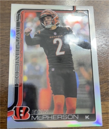 2025 Topps Chrome #64 Evan McPherson — front