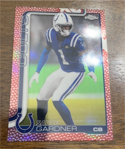 2025 Topps Chrome #242 Sauce Gardner — front