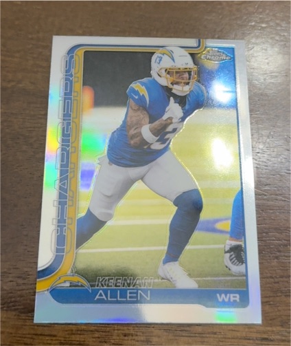 2025 Topps Chrome #155 Keenan Allen — front
