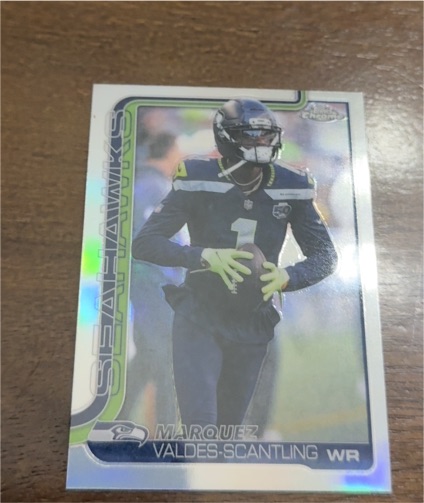2025 Topps Chrome #272 Marquez Valdes-Scantling — front