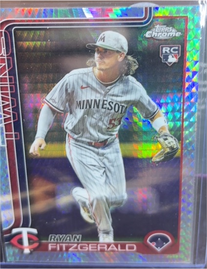 2025 Topps Chrome Update Series #USC8 Ryan Fitzgerald — front