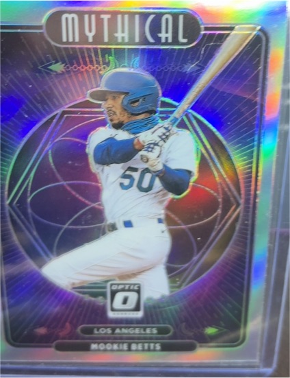 2021 Panini Donruss Optic #M1 Mookie Betts Mythical — front