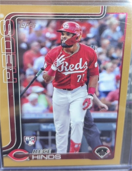 2025 Topps Series 1 #217 Rece Hinds — front