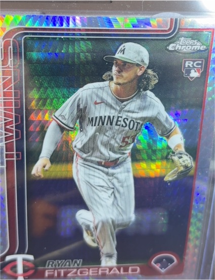 2025 Topps Chrome Update #USC8 Ryan Fitzgerald — front
