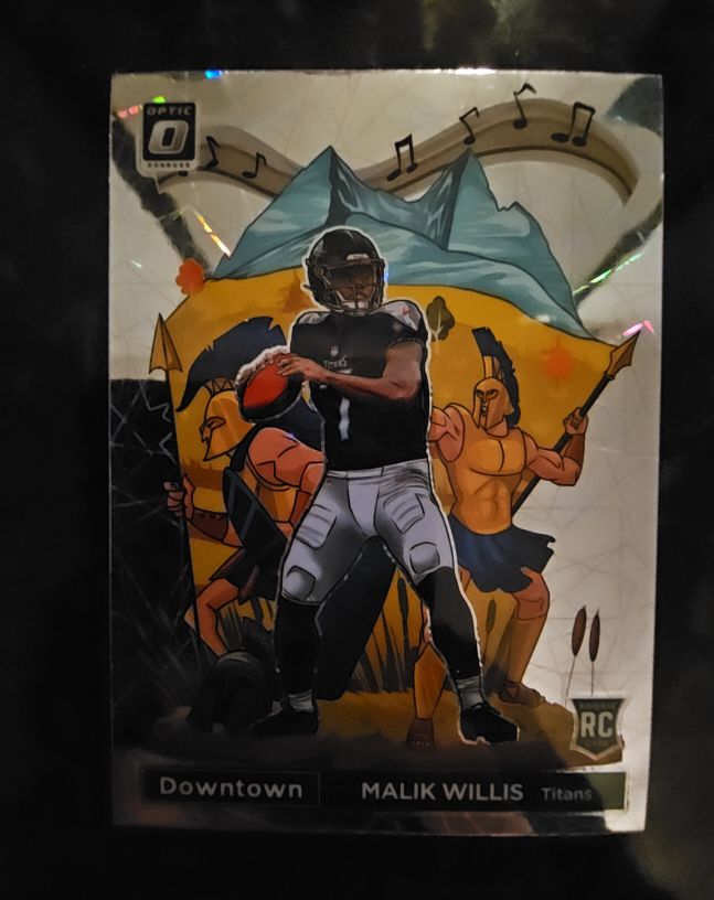 2022 Panini Donruss Optic Downtown #DT-MW Malik Willis — front