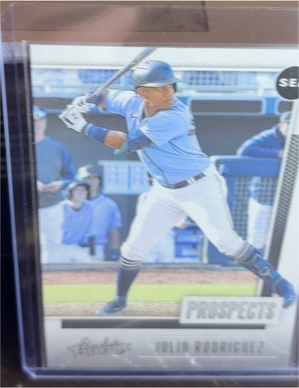 2021 Panini Absolute Prospects #P-6 Julio Rodriguez — front
