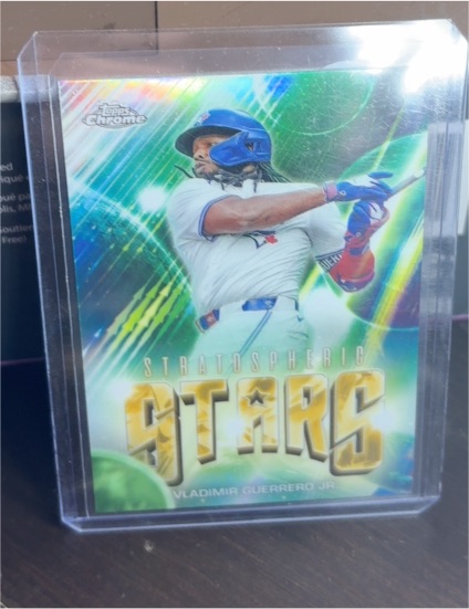 2024 Topps Chrome Update #SSC-27 Vladimir Guerrero Jr. Stratospheric Stars — front