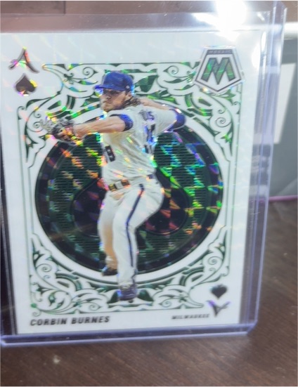 2022 Panini Mosaic Aces #A-11 Corbin Burnes — front