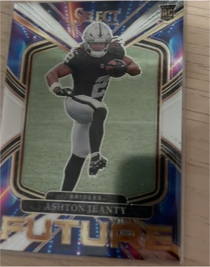 2025 Panini Select Future Rookie #11 Ashton Jeanty — front