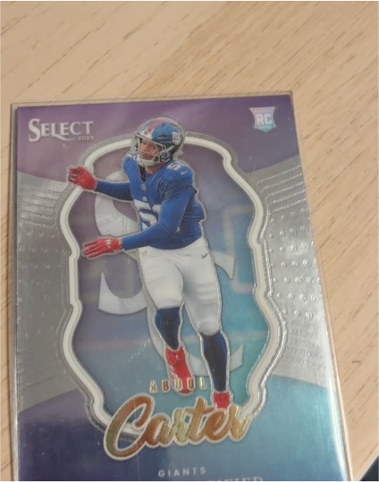 2025 Panini Select Certified Rookie Insert #3 Abdul Carter — front