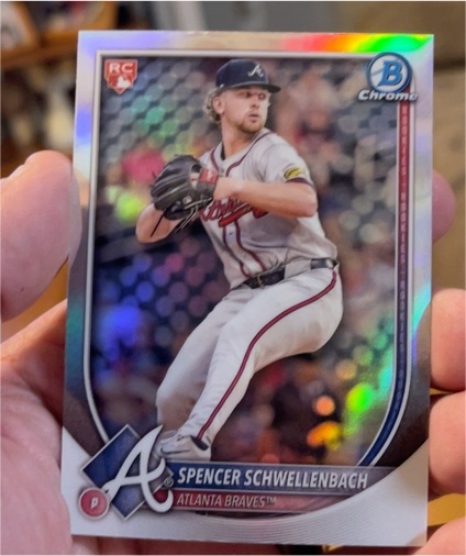 2025 Bowman Chrome #78 Spencer Schwellenbach — front